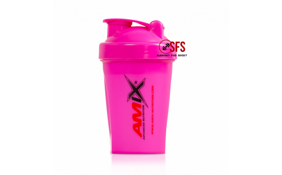 Amix Shaker Mini Color Neon Pink 400 ml