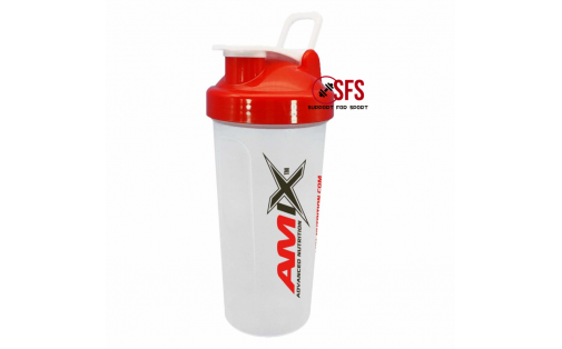 Amix Shaker 600ml with Loop White/Red