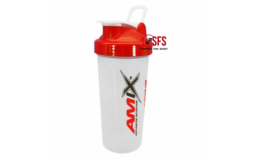 Amix Shaker 600ml with Loop White/Red