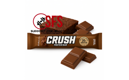 Crush protein bar (64 g, chocolate brownie)