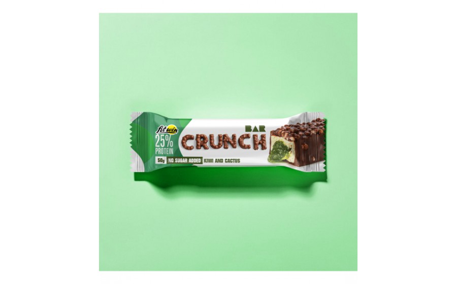 FitWin Crunch Bar (50 g, kiwi and cactus)