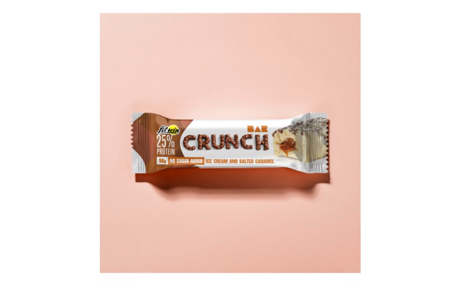 FitWin Crunch Bar (50 g, ice cream and salted caramel)