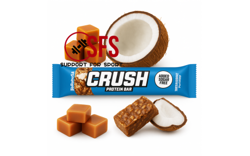 Crush protein bar (64 g, toffee-coconut)