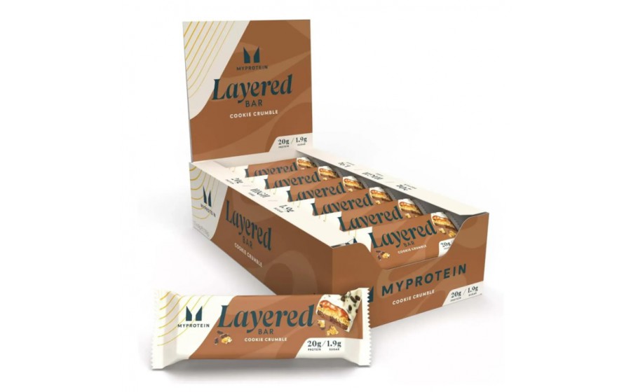 MyProtein Layered BAR (60 g, cookie crumble)