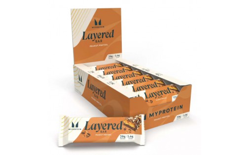 MyProtein Layered BAR (60 g, chocolate peanut pretzel)