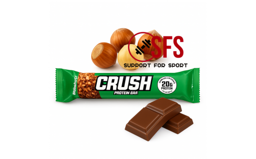Crush protein bar (64 g, chocolate-nut)