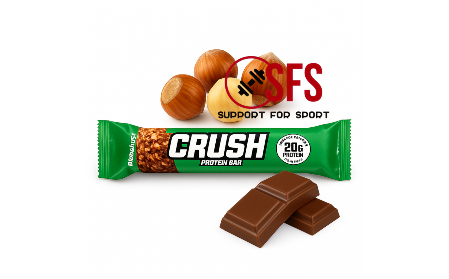Crush protein bar (64 g, chocolate-nut)