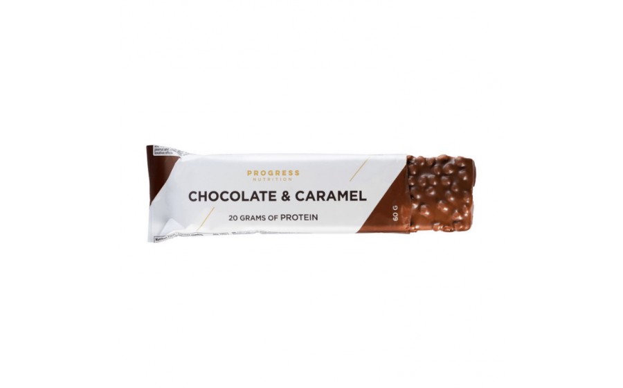 Progress Nutrition Protein Bar (60 g, chocolate & caramel)