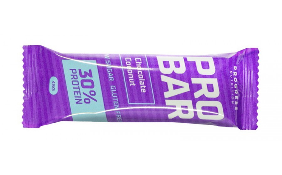 Progress Nutrition Pro Bar 30% (45 g, chocolate coconut)
