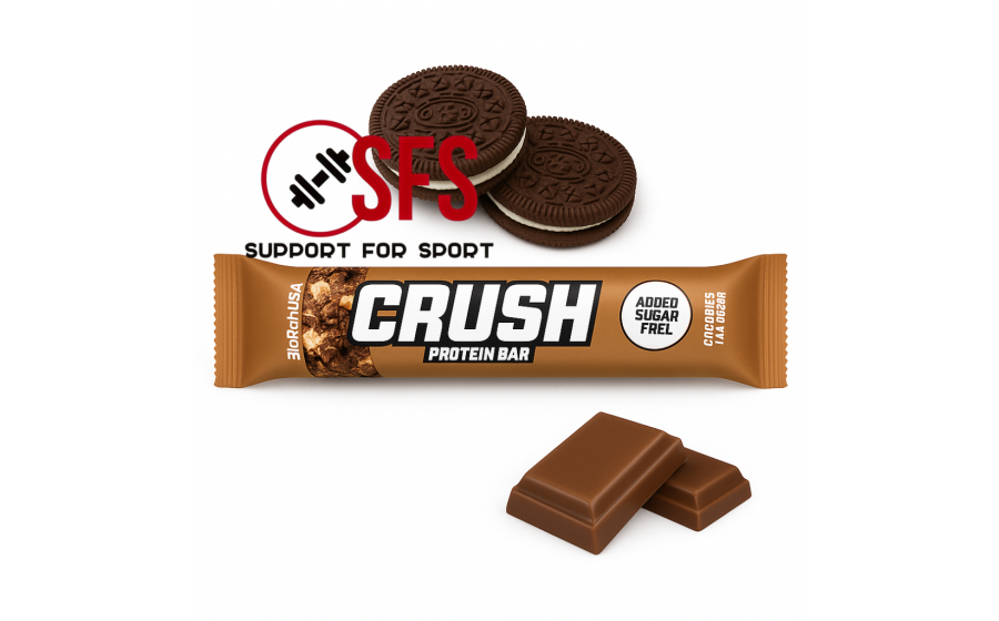 Crush protein bar (64 g, cookies and cream)