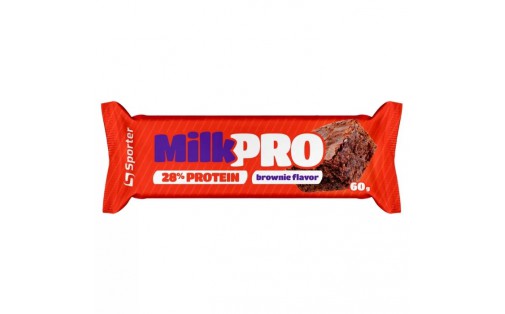 Sporter Milk Pro BAR (60 g, brownie)
