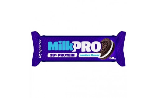 Sporter Milk Pro BAR (60 g, cookies)