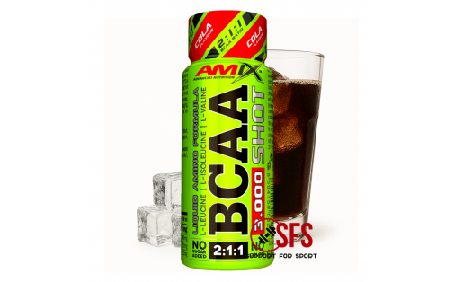 BCAA 3000 Shot (60 ml, cola)