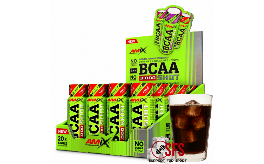 Amix BCAA Shot 20x60 ml BOX Cola