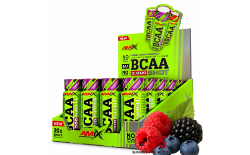 Amix BCAA Shot 20x60 ml BOX Forest Fruits