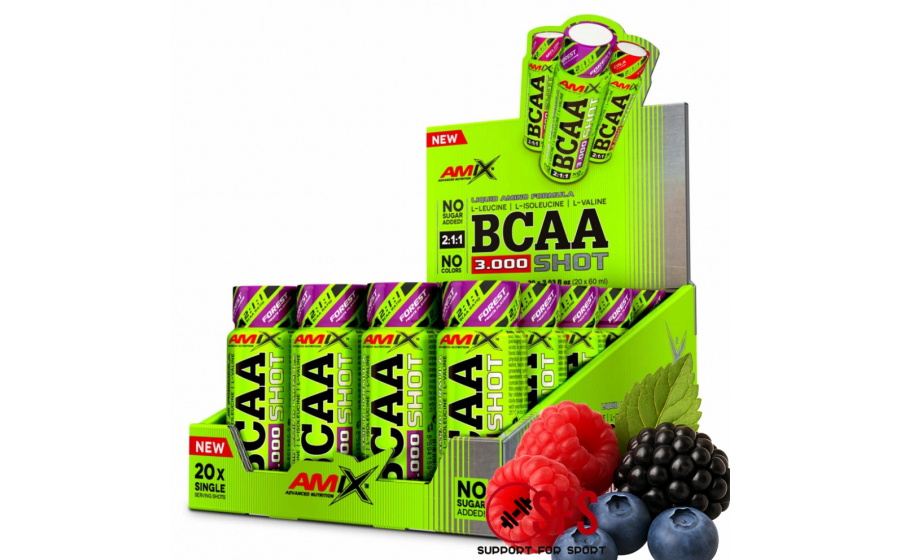 Amix BCAA Shot 20x60 ml BOX Forest Fruits Amix BCAA Shot 20x60 ml BOX Forest Fruits