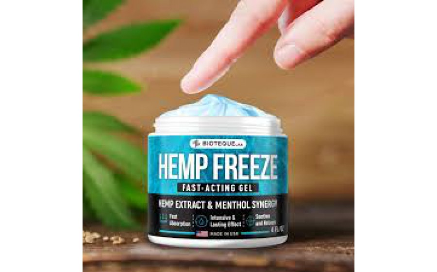 BiotequeLab HEMP FREEZE Fast Acting Gel