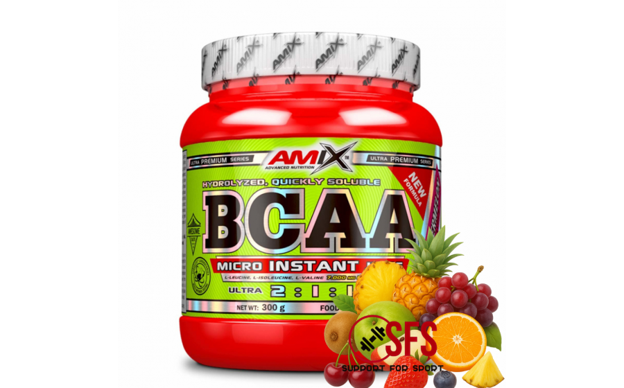 AMIX BCAA Micro Instant Juice - 300g -Fruit Punch