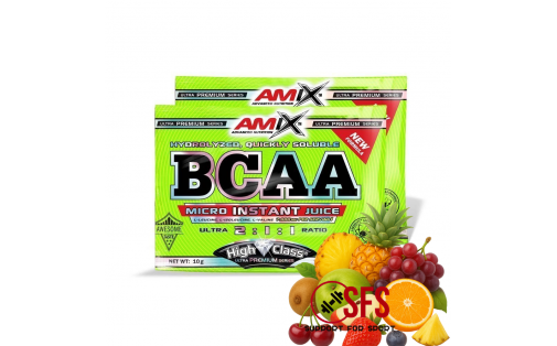 AMIX BCAA Micro Instant Juice - 10g -Fruit Punch