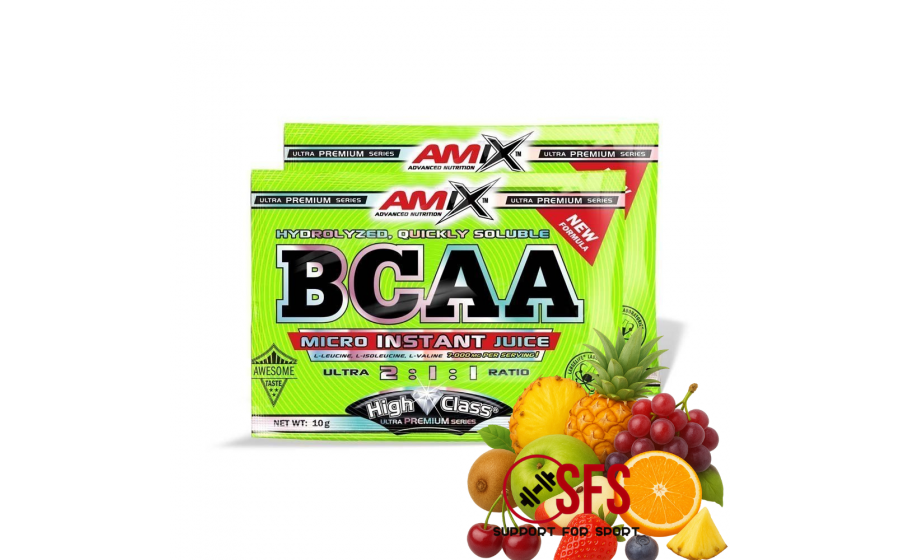 AMIX BCAA Micro Instant Juice - 10g -Fruit Punch