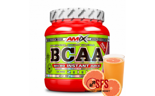 AMIX BCAA Micro Instant Juice - 300g -Grapefruit Lemonade