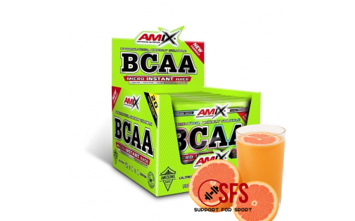 AMIX BCAA Micro Instant Juice - 20 x 10 g - Grapefruit Lemonade