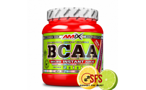 AMIX BCAA Micro Instant Juice - 300g -Lemon Lime