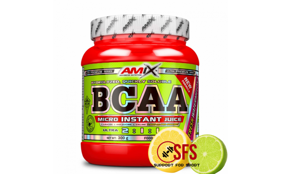 AMIX BCAA Micro Instant Juice - 300g -Lemon Lime