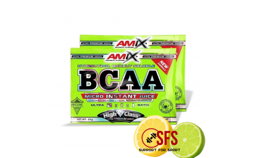 AMIX BCAA Micro Instant Juice - 10g -Lemon Lime