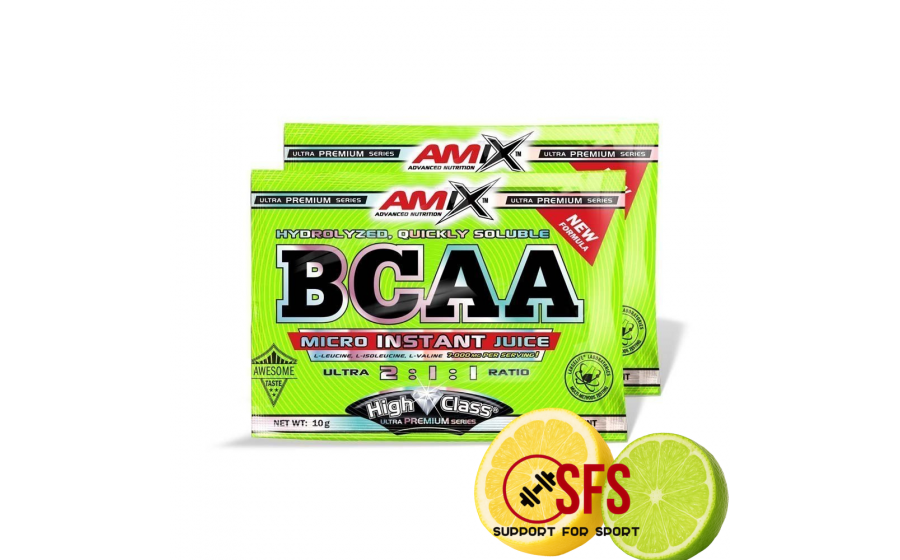 AMIX BCAA Micro Instant Juice - 10g -Lemon Lime
