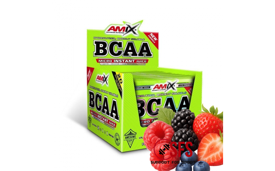 AMIX BCAA Micro Instant Juice - 20 x 10 g - Forest Fruit