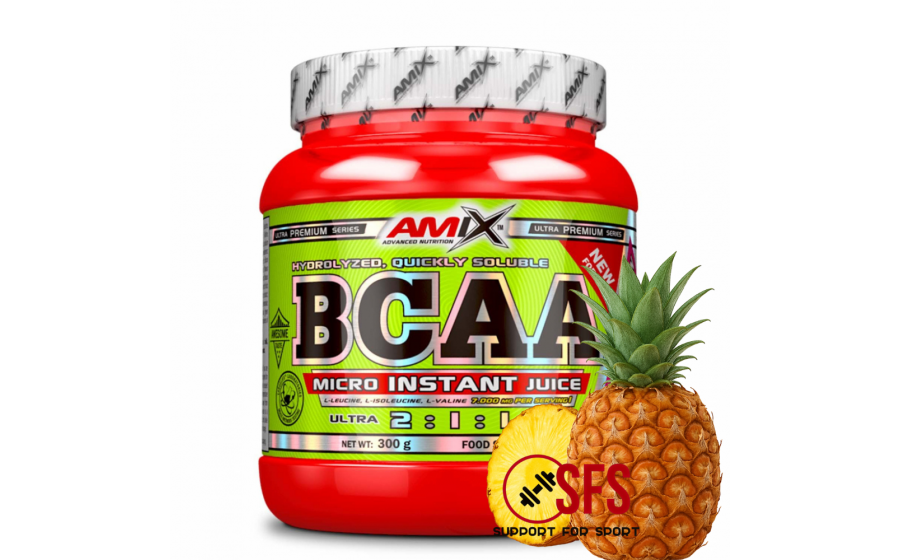 AMIX BCAA Micro Instant Juice - 300g -Pineapple