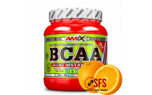 AMIX BCAA Micro Instant Juice - 300g -Orange