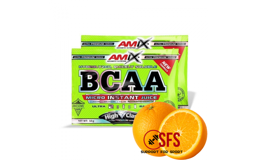 AMIX BCAA Micro Instant Juice - 10g -Orange