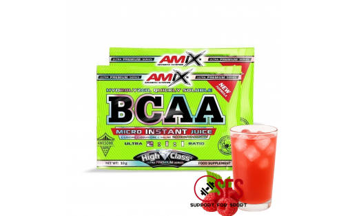 AMIX BCAA Micro Instant Juice - 10g -Raspberry Lemonade