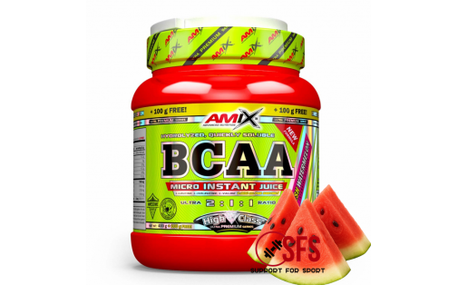 AMIX BCAA Micro Instant Juice - 400 g+ 100 g(free) - WaterMelon
