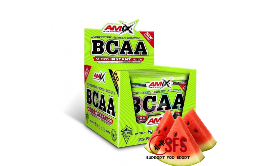 AMIX BCAA Micro Instant Juice - 20 x 10 g - WaterMelon