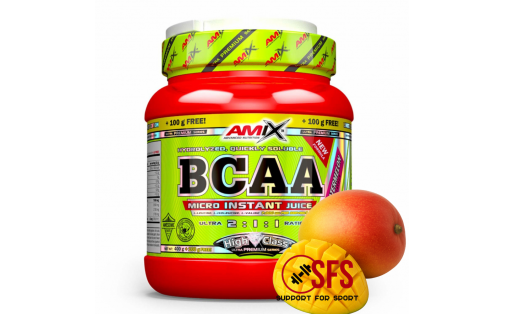 AMIX BCAA Micro Instant Juice - 400 g+ 100 g(free) - Mango