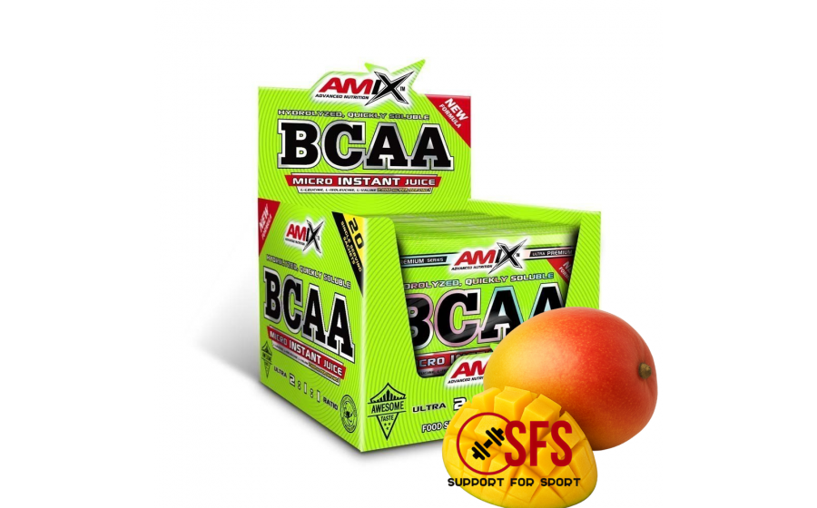 AMIX BCAA Micro Instant Juice - 20 x 10 g - Mango