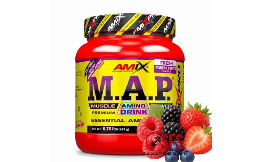 Amix Pro M.A.P. Muscle Amino Drink 344g Forest Fruit