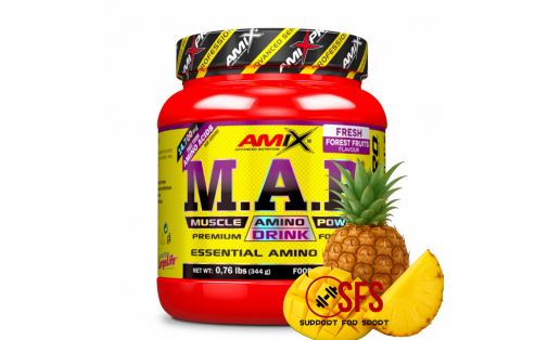 Amix Pro M.A.P. Muscle Amino Drink 344g Mango-Pineapple