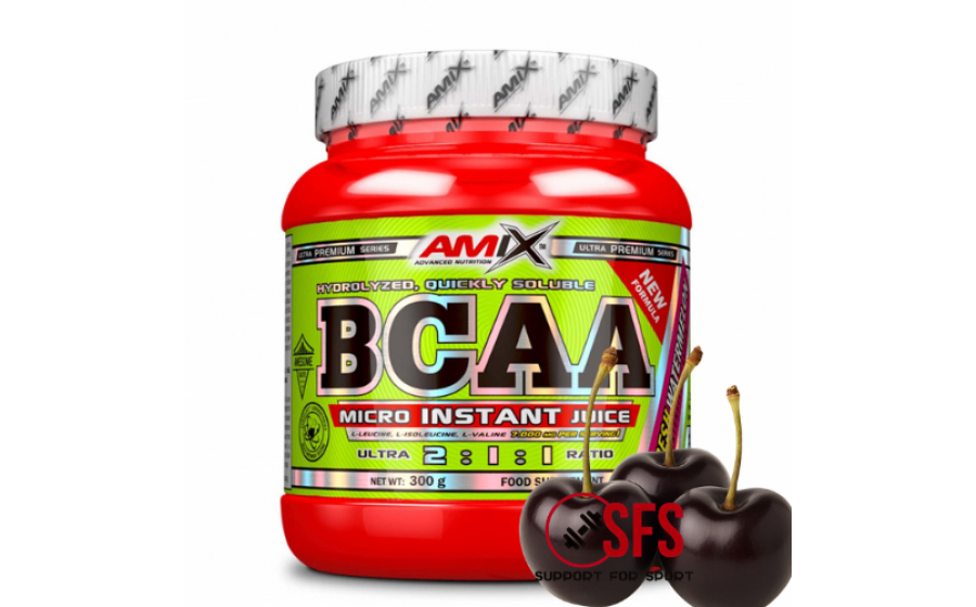 AMIX BCAA Micro Instant Juice - 300g -Black Cherry