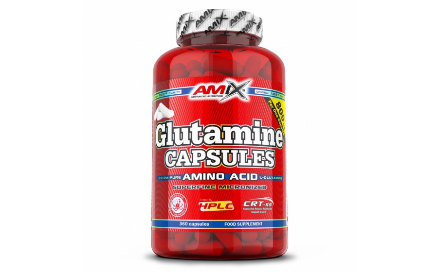 AMIX L-Glutamine 800 mg – 360 capsules