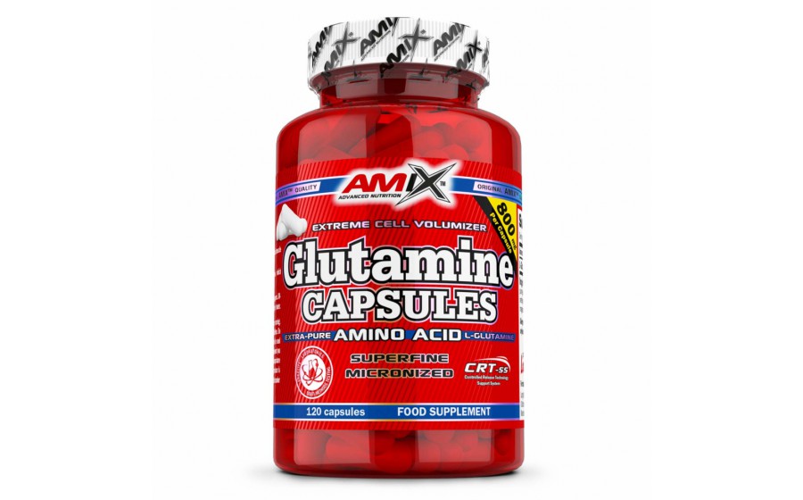 AMIX L-Glutamine 800 mg – 120 capsules
