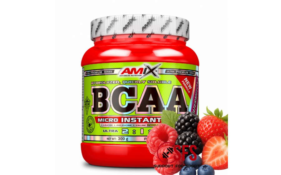 AMIX BCAA Micro Instant Juice - 300g - Forest Fruit