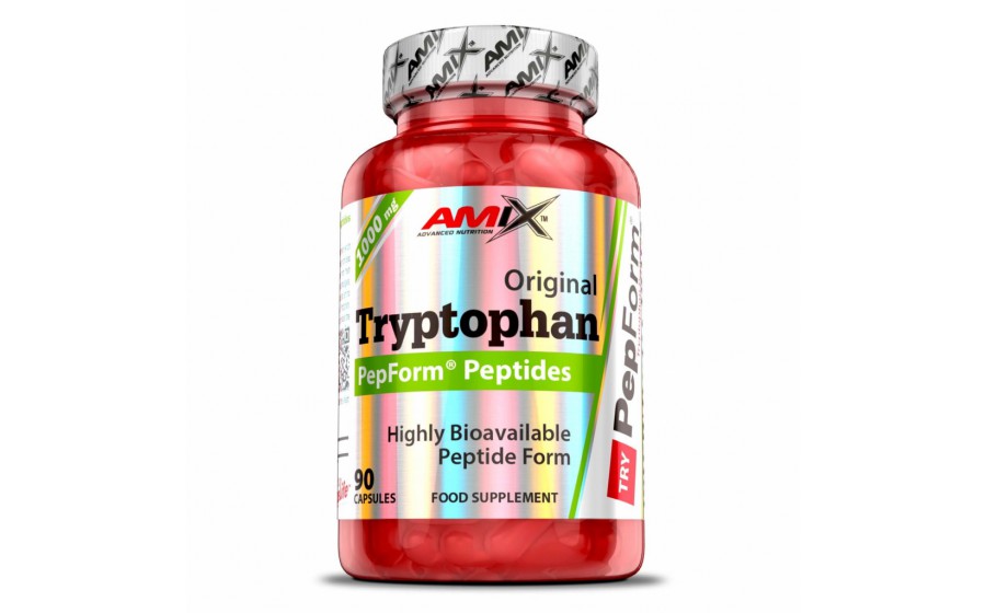 AMIX L-Tryptophan 1000 mg - 90 capsules