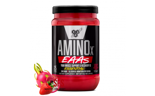 BSN Amino X EAAs Essential — 375 г, смак Strawberry Dragonfruit