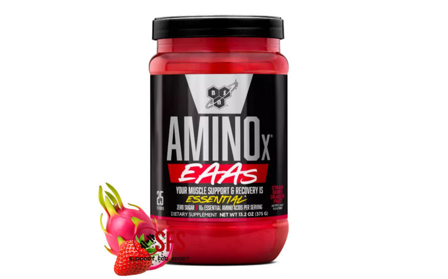 BSN Amino X EAAs Essential — 375 г, смак Strawberry Dragonfruit
