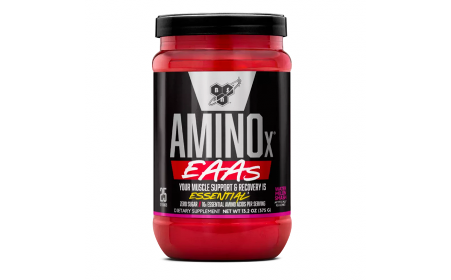 BSN Amino X EAAs Essential 375 г — комплекс EAA без цукру, смак SN Amino X EAAs 375 г Watermelon Smash