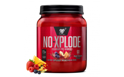 BSN N.O.-XPLODE 3.3 — 1,11 кг, 60 порцій, смак Фруктовий пунш